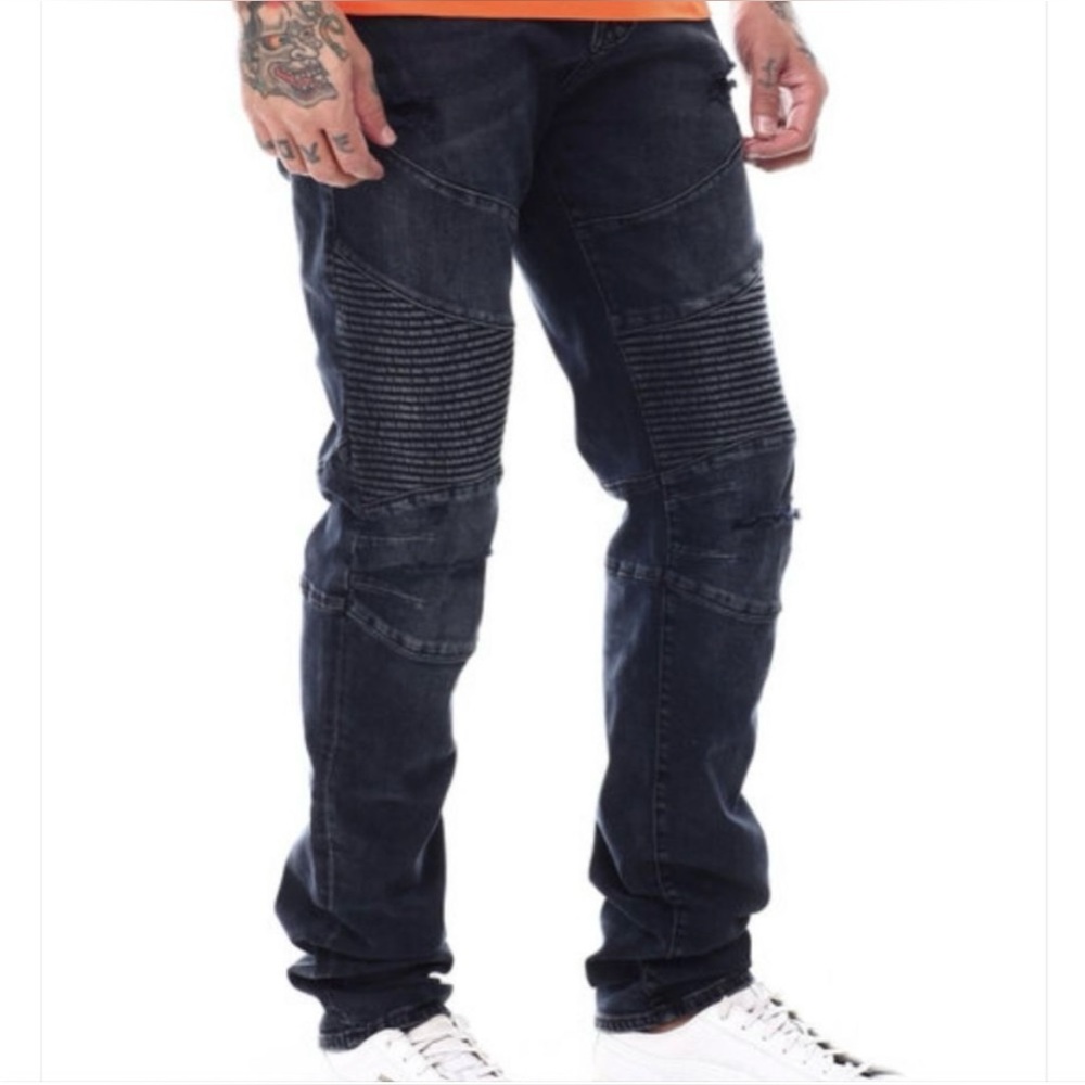 True Religion - Rocco Moto SE relaxed skinny jean